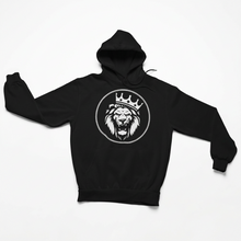 Load image into Gallery viewer, Lion with king crown Hoodie