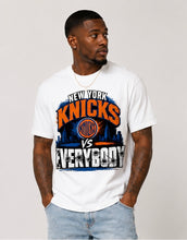 Load image into Gallery viewer, New York Knicks vs Everybody city skyline Graphic Tee
