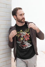 Load image into Gallery viewer, Seven Two Flowers &amp; Skulls Premium T-Shirt

