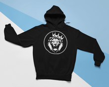 Load image into Gallery viewer, Lion with king crown Hoodie
