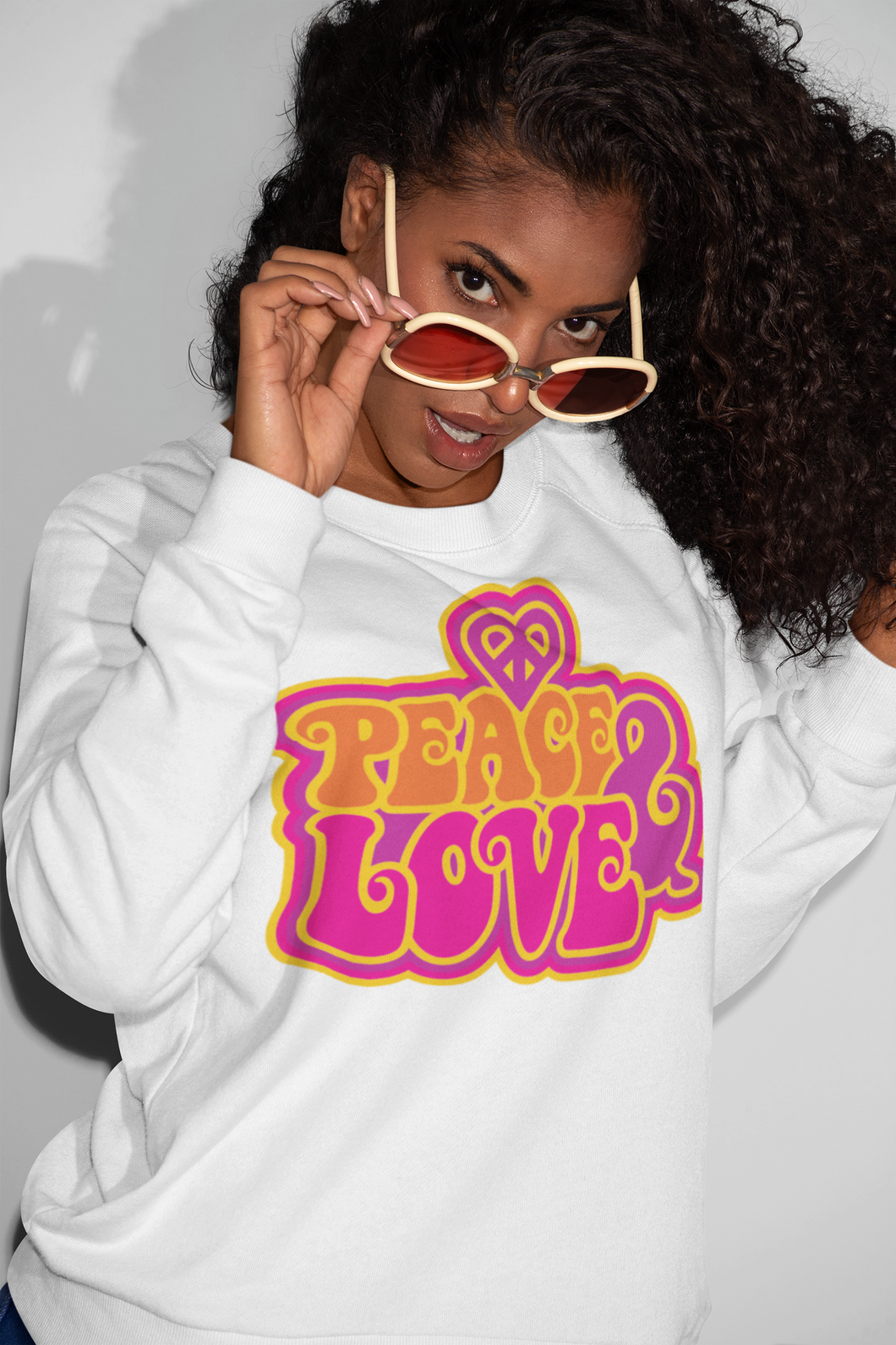 Peace & Love sweatshirt